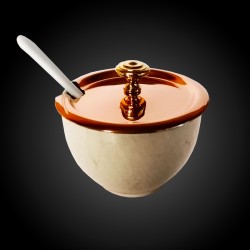 Bowl with copper lid